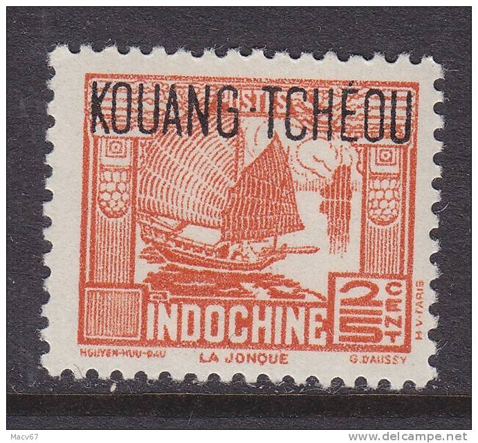 Kouang-Tcheou 137     *  VICHY - Unused Stamps