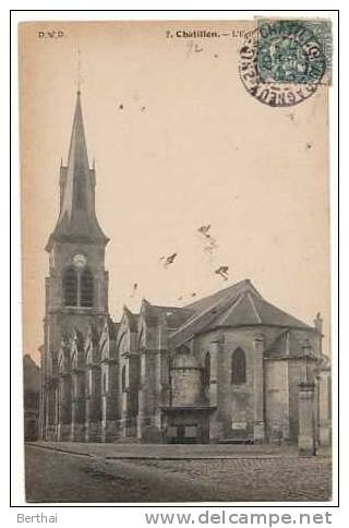 92 CHATILLON - L Eglise - Châtillon