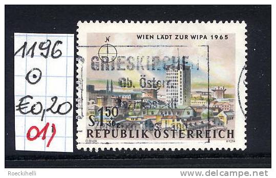 20.7.1964 -  SM A. Satz  -  "Wien Lädt Zur WIPA 1965"  -  O  Gestempelt - Siehe Scan  (1196o 01) - Usati