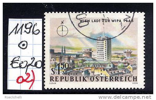 20.7.1964 - SM A. Satz  "Wien Lädt Zur WIPA 1965"  -  O  Gestempelt - Siehe Scan  (1196o 02) - Oblitérés