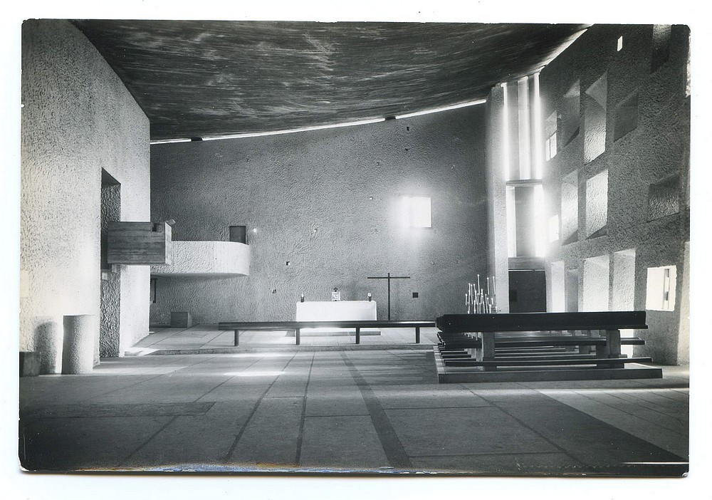 RONCHAMP Chapelle De Notre-dame Du Haut - Architecte Le Corbusier - Autres & Non Classés