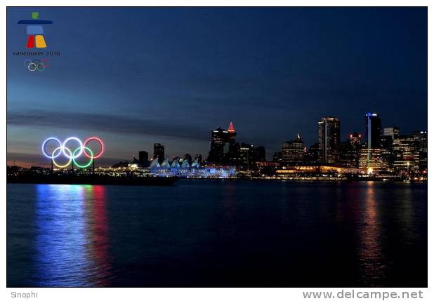 B11-032^^    2010 Vancouver Winter Olympic Games  , ( Postal Stationery , Articles Postaux ) - Winter 2010: Vancouver