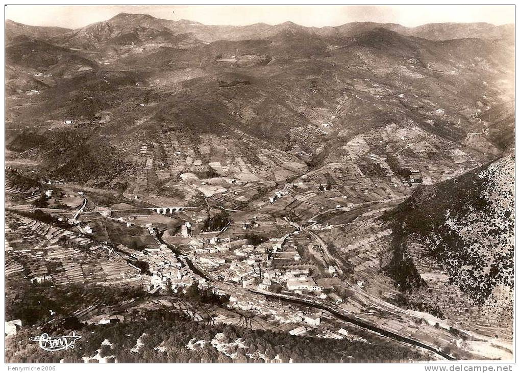 Gard - Sumène , Les Cévennes  Vue Aérienne Viaduc Ed Photo Cim - Sumène