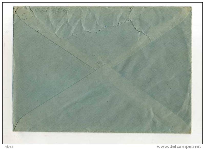 - ALLEMAGNE BERLIN . AFFRANCHISSEMENT COMPOSE SUR ENVELOPPE DE 1950 . PAR AVION - Storia Postale