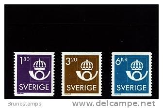 SWEDEN/SVERIGE - 1987 POSTAGE EMBLEM   SET  MINT NH - Neufs