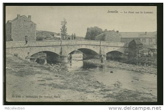 BELGIQUE JEMELLE / Le Pont Sur La Lomme / - Autres & Non Classés