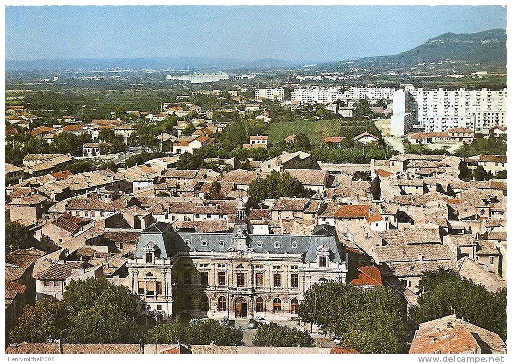 Vaucluse - Bollene   Vue Aérienne La Mairie , Ed Sofer - Bollene