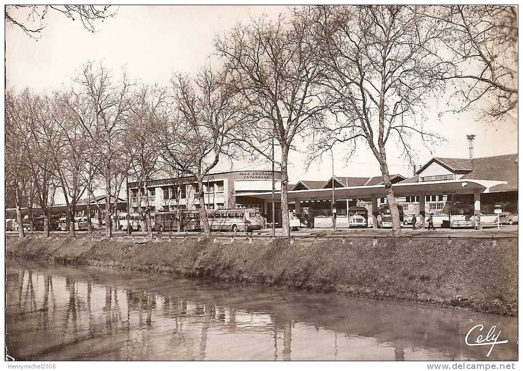 Haute Garonne , Gare Routière , Matabiau En 1966, Ed Photo Reportage Mazobel - Toulouse