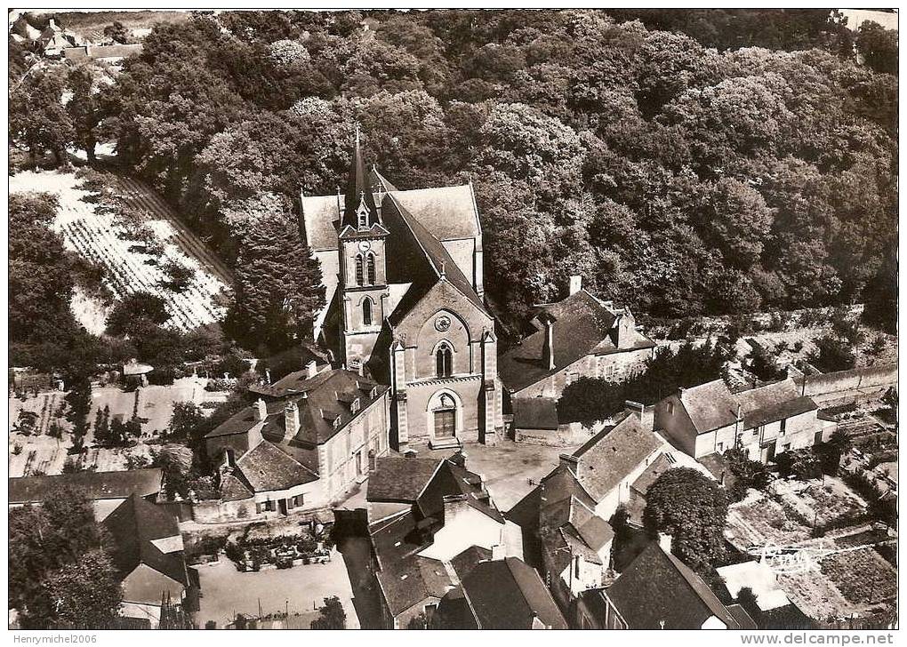 Maine Et Loire - La Possonnière , Vue Aérienne L'église En 1961, Ed Photo Cim - Other & Unclassified