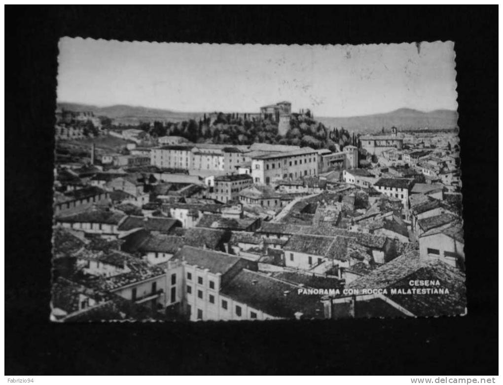 CESENA PANORAMA CON ROCCA MALATESTIANA    FG - Cesena