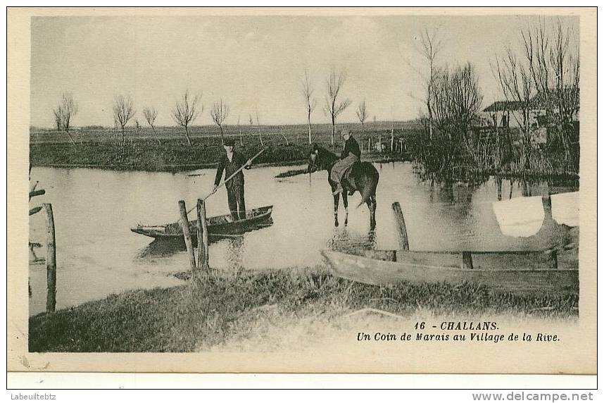 CHALLANS - Un Coin Du Marais Au Village De La Rive - Challans