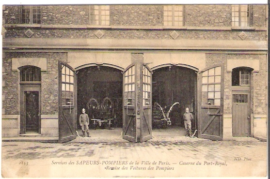 MET 33 - SAPEURS-POMPIERS De PARIS - CASERNE DE PORT-ROYAL - Remise Des Voitures De Pompiers - Sapeurs-Pompiers