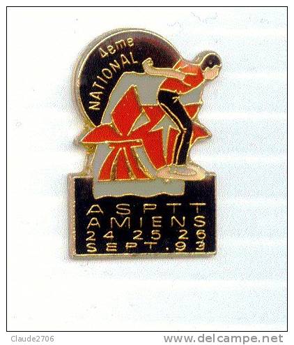 Rare Pin´s  National De Petanque Amiens 1993 - Pétanque