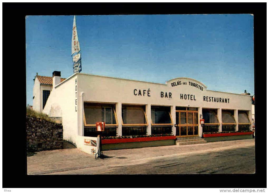 85 - BEAUVOIR-sur-MER - 38 - Café Bar Hotel Restaurant Des Touristes - Beauvoir Sur Mer