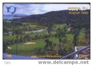 # JAMAIQUE 32 Golfer S Paradise $200 Gpt 08.95  Tres Bon Etat - Jamaïque