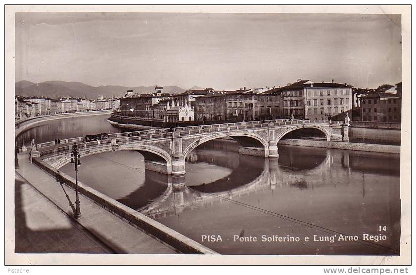 Carte Photo - Pise Pisa - Ponte Solferino - Neuve Unused - Edizione Angeli - Pisa