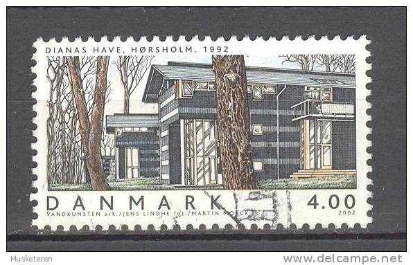 Denmark 2002 Mi. 1321  4.00 Kr Wohnengebäude Dianas Have Hørsholm (1992) - Oblitérés