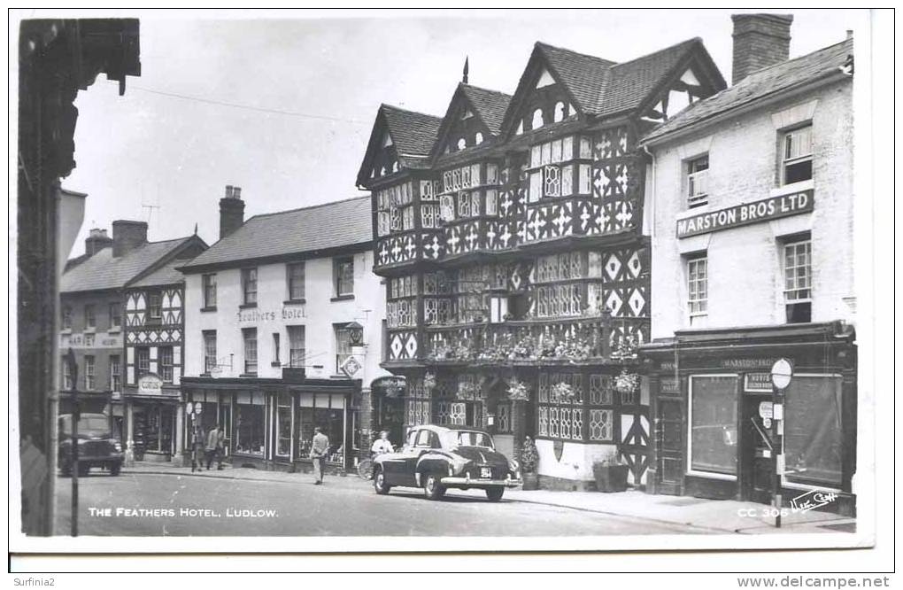 SHROPS - LUDLOW - THE FEATHERS HOTEL RP  Sh163 - Shropshire