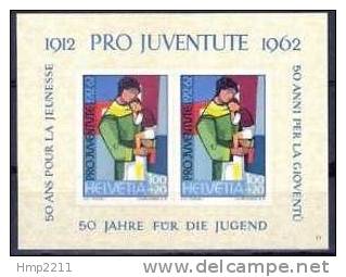 Schweiz Block 18 Postfrisch - Pro Juventute 1962 - Bloques & Hojas