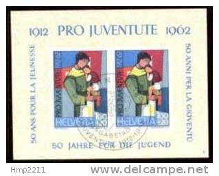 Schweiz Block 18 ESSt - Pro Juventute 1962 - Blokken