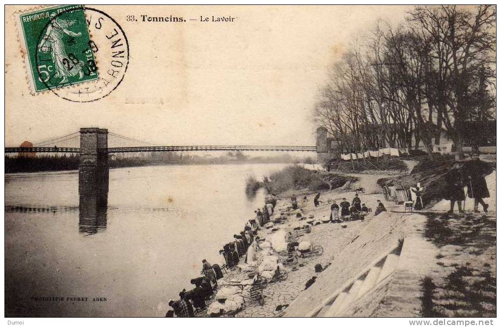 TONNEINS   -  Le Lavoir - Tonneins