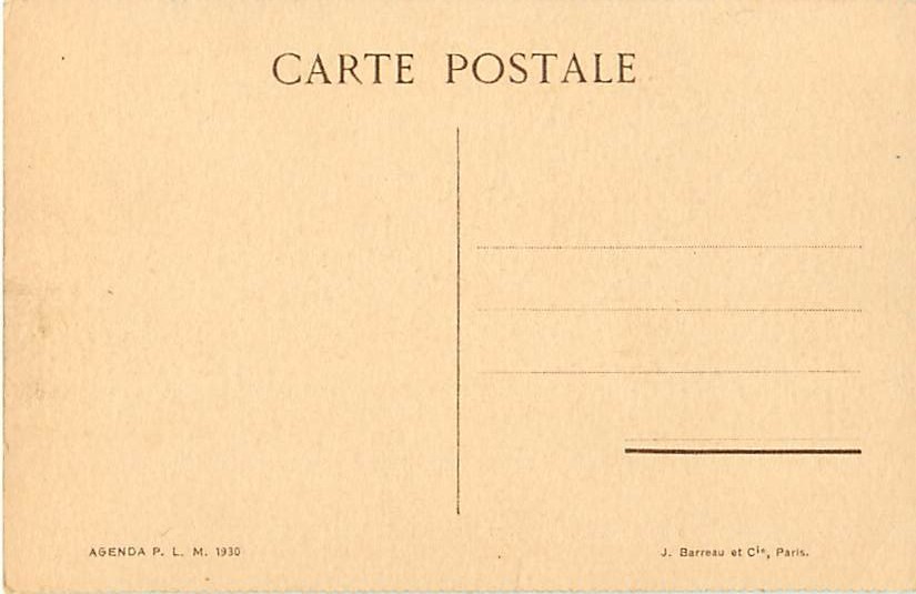 Mt SILA - Lever Du Soleil (Agenda P.L.M.  - 1930)  (J. Barreau & Cie, Paris) - Zentralafrik. Republik