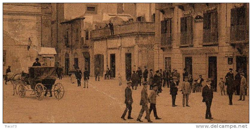 MARSALA  / Piaza Umberto 1°  -  Viaggiata 5.8.1913 - Marsala