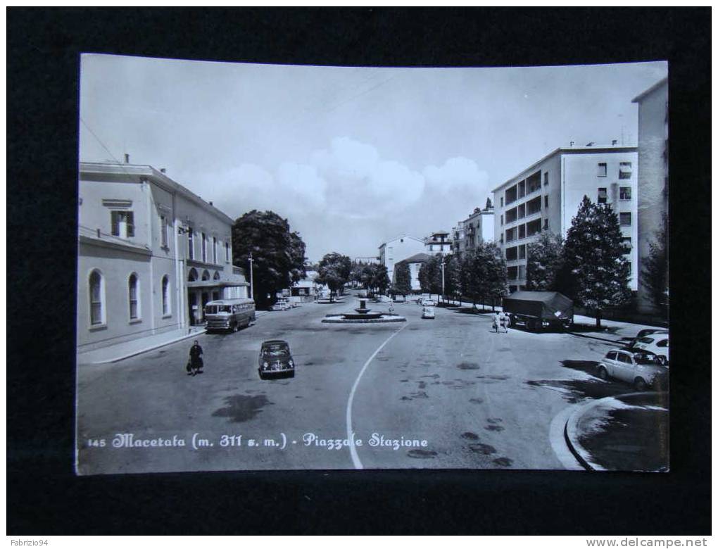 MACERATA PIAZZALE STAZIONE  FG - Macerata