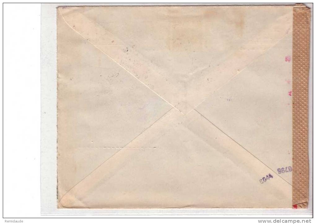 BULGARIE  - GUERRE 39/45 -  LETTRE CENSUREE PAR AVION De SOFIA POSTE AERIENNE Pour Le DANEMARK - 1942 - Covers & Documents