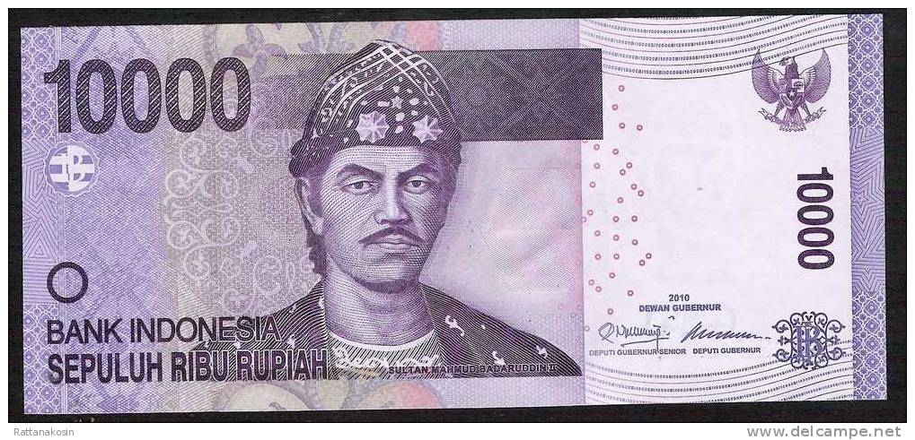 INDONESIA  P150a 10.000 RUPIAH 2010 #BAD New Type Issued 2010 July 20th - Indonésie
