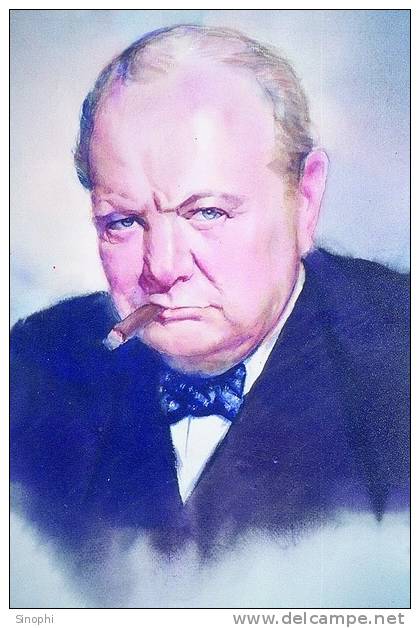 A45-63  @   Winston Churchill     , ( Postal Stationery , Articles Postaux ) - Sir Winston Churchill