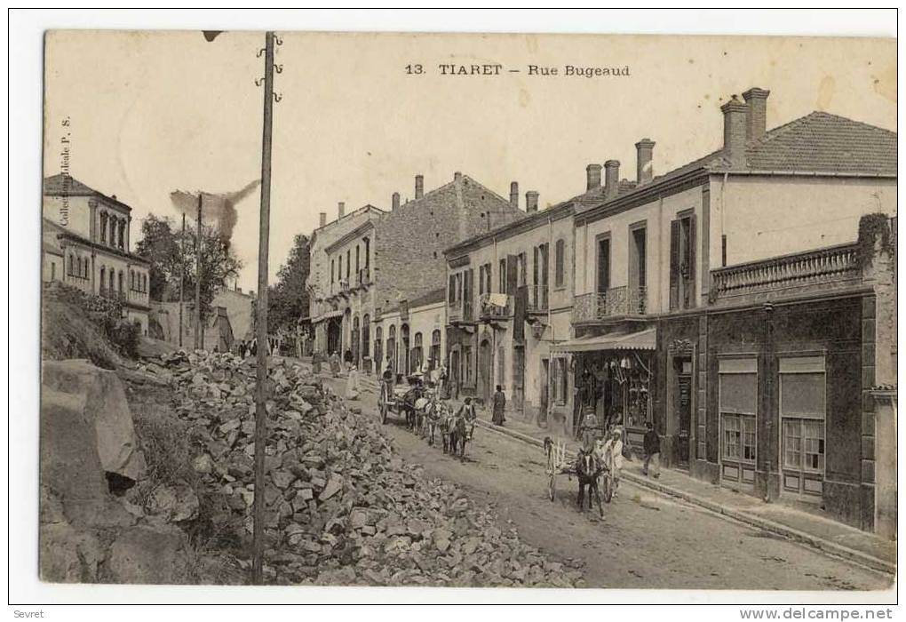 TIARET. - Rue Bugeaud - Tiaret