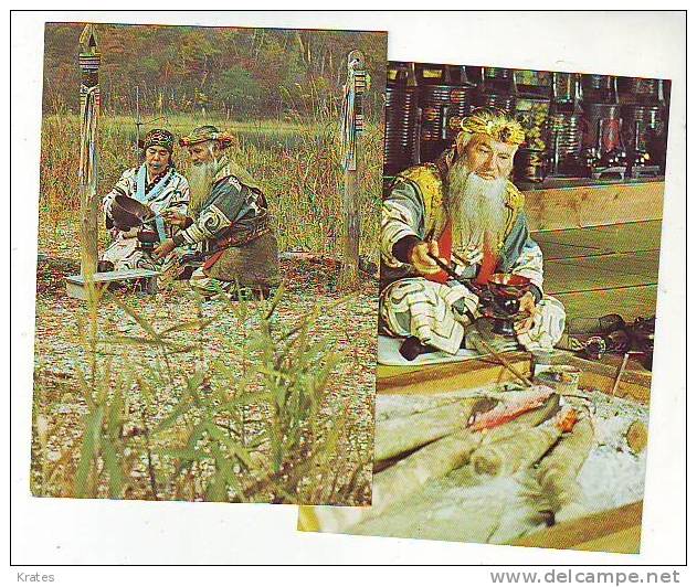 Postcard - Ethnics, Ainu In Hokaido, Japan - Unclassified