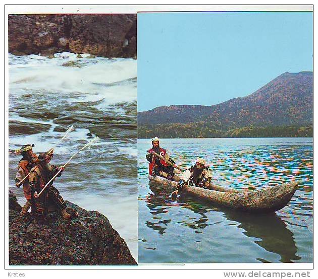 Postcard - Ethnics, Ainu In Hokaido, Japan - Unclassified