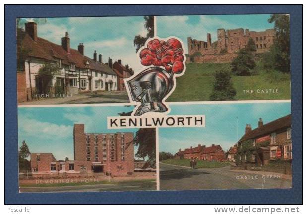 WARWICKSHIRE - CP KENILWORTH - HIGH STREET / CASTLE / DE MONTFORT HOTEL / CASTLE GREEN - Coventry