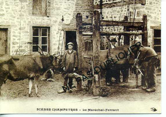 MET026 - Scènes Champetres : Le Maréchal Ferrand  (Reproduction) - Artesanal