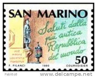 SAN MARINO 1990 EUROPA UNITA SERIE COMPLETA MNH - Ongebruikt