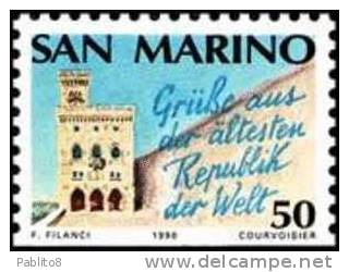 SAN MARINO 1990 EUROPA UNITA SERIE COMPLETA MNH - Neufs