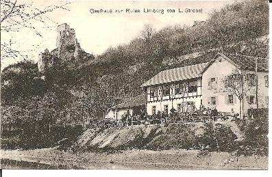 HS044/ Gasthof Zur Ruine Limburg. L. Strobel  Ca. 1905, Ungebraucht - Limburg