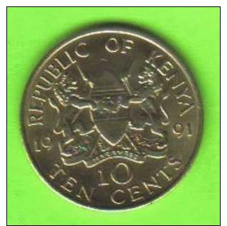 KENYA // 10 CENTS 1991    (PC6470) - Kenia