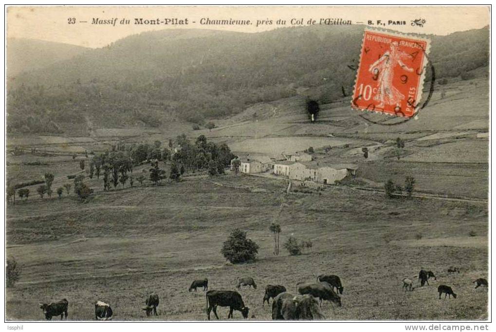 Massif Du Mont Pilat - Chaumienne Près Du Col De L'Œillon - Mont Pilat