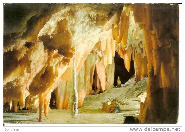 Grotte Di Castellana (Bari): La Madonnina. Cartolina Viaggiata 1975 - Bari