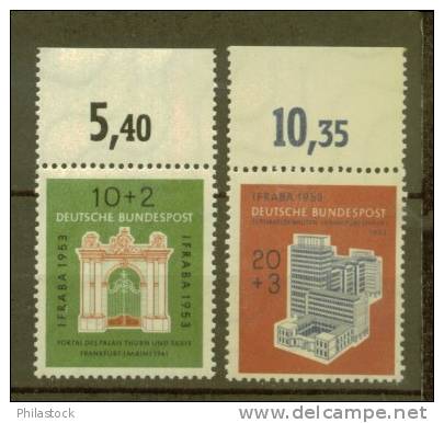 ALLEMAGNE FEDERALE N° 57 & 58 ** - Neufs