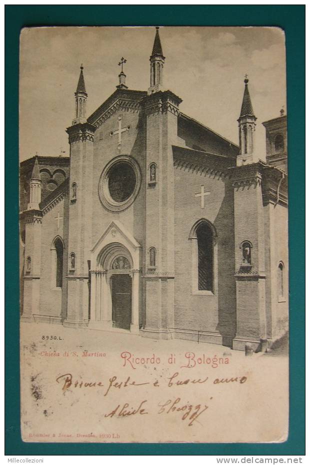 Bo1026) Ricordo Di Bologna - Chiesa Di S. Martino - Bologna