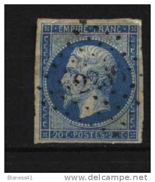 France: N° 14B Oblitéré Et Superbe Cote : 6 Euros - 1853-1860 Napoleon III