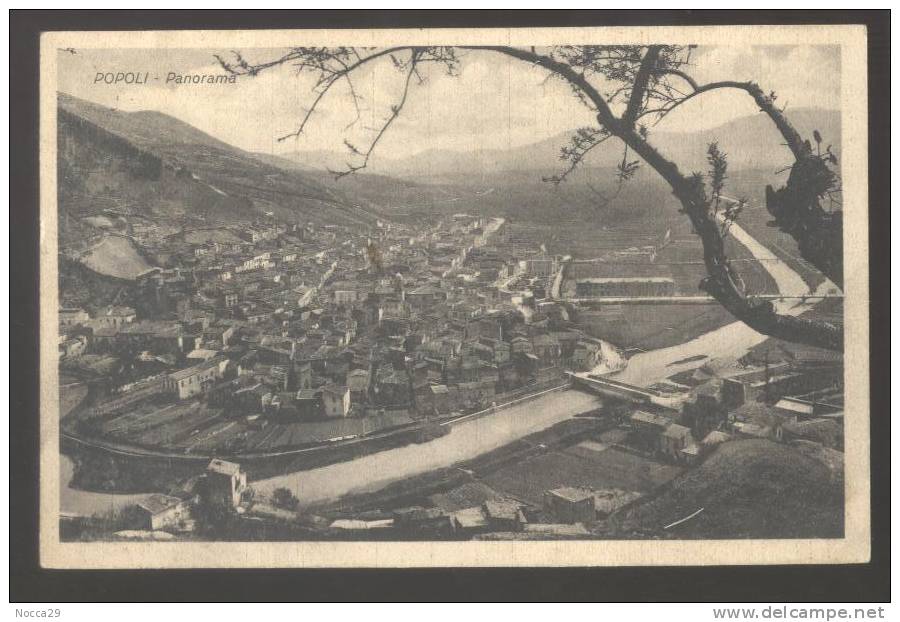 POPOLI - PESCARA - 1934 PANORAMA - Pescara