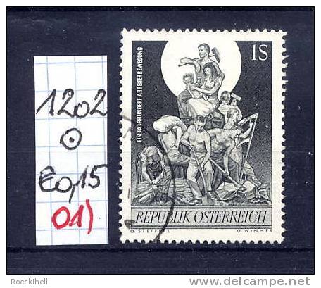 4.9.1964 - SM "100 Jahre Arbeiterbewegung"  -  O Gestempelt  - Siehe Scan  (1202o 01) - Used Stamps