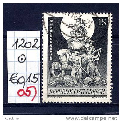 4.9.1964 - SM "100 Jahre Arbeiterbewegung" -  O Gestempelt  - Siehe Scan  (1202o 05) - Used Stamps