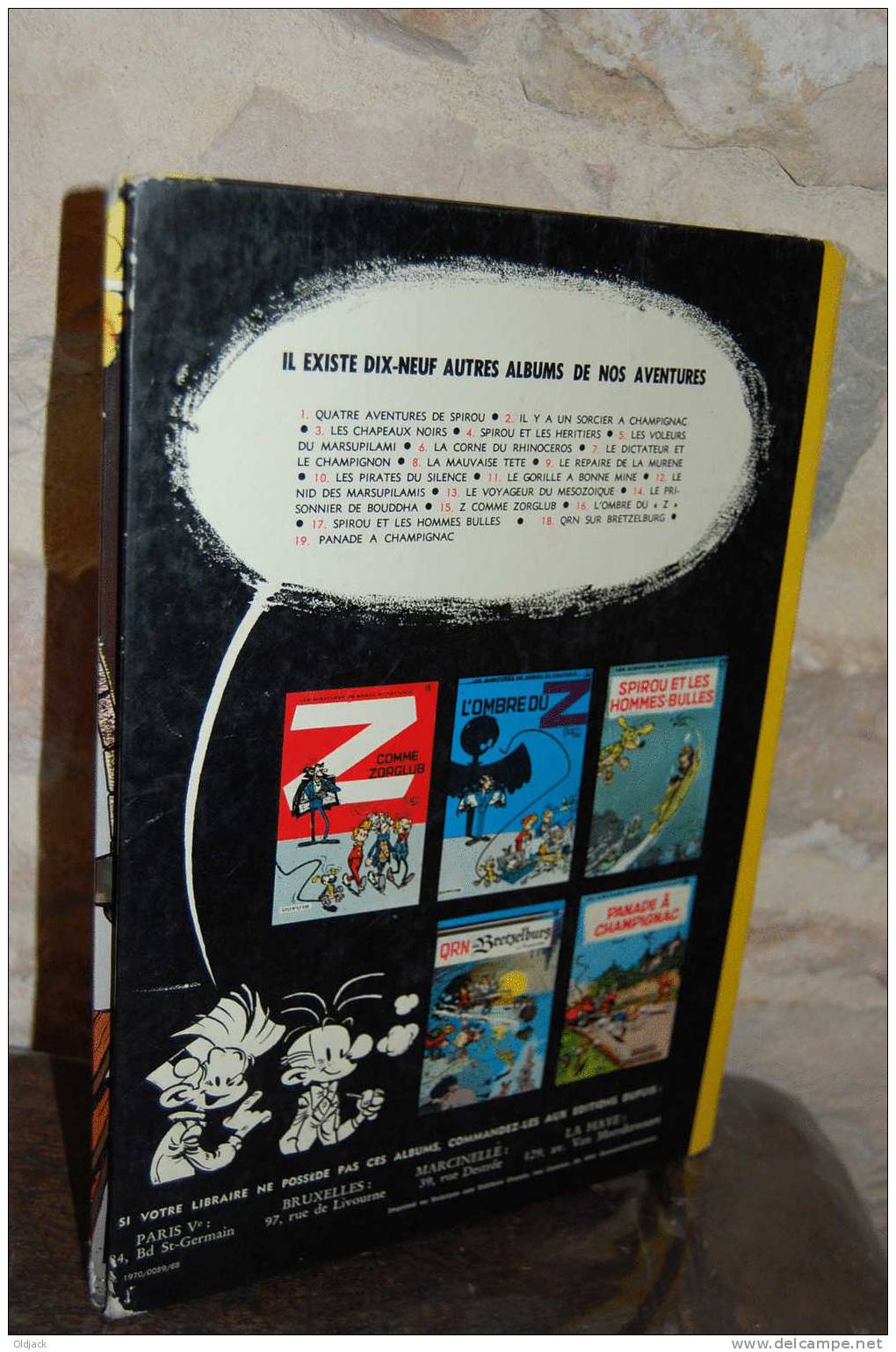 SPIROU ET FANTASIO LE FAISEUR D'OR N°20 - 1970  (45r32) - Spirou Et Fantasio