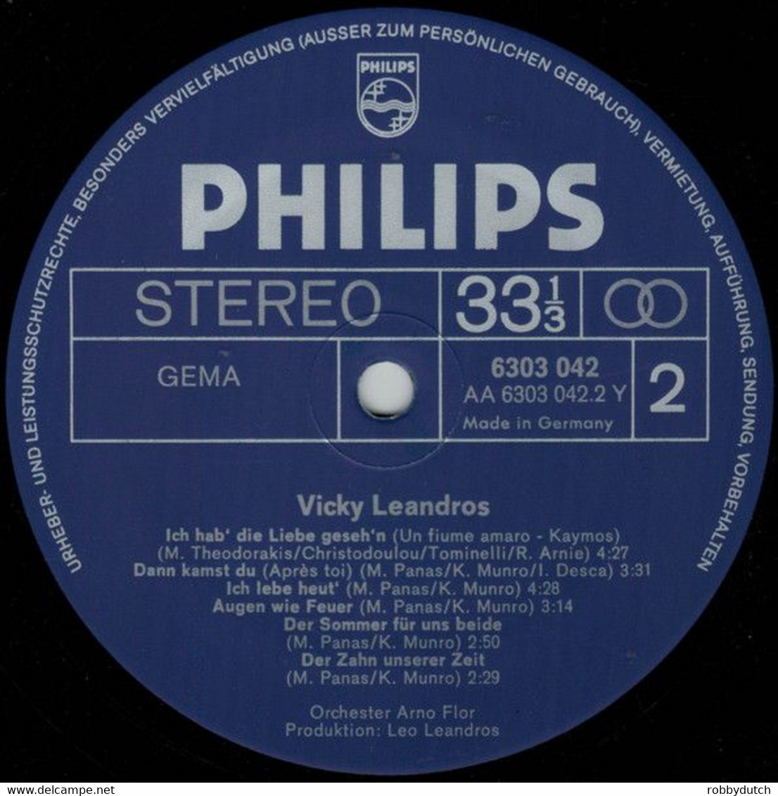* LP *  VICKY LEANDROS - SAME (Germany 1972 Incl. Poster!!!) - Other - German Music